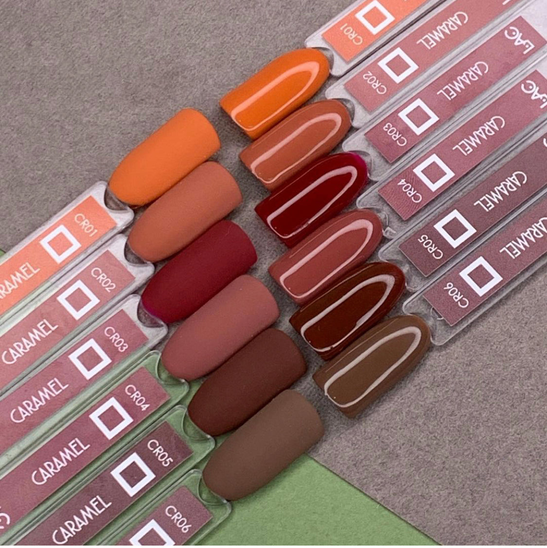 COLLECTION GEL POLISH CARAMEL SKU: LAC- CRM