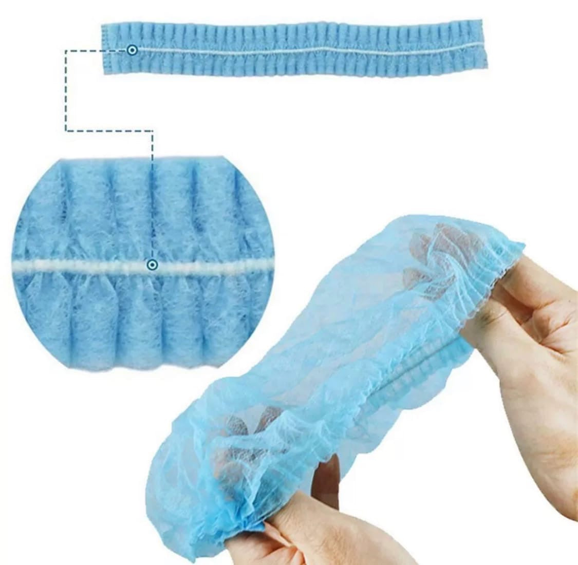 Random color disposable non-woven hat (100pc bag)