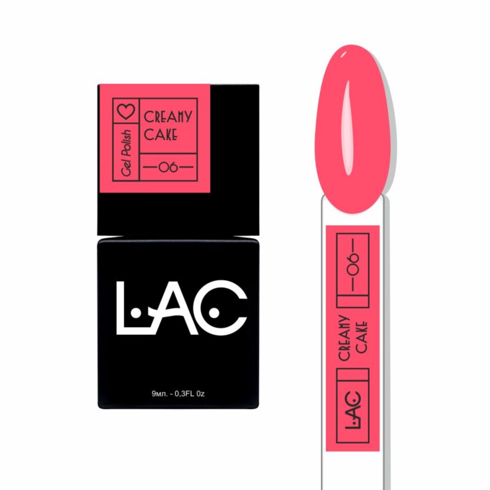 NEW COLLECTION GEL POLISH CREAMY CAKE SKU: LAC- CC