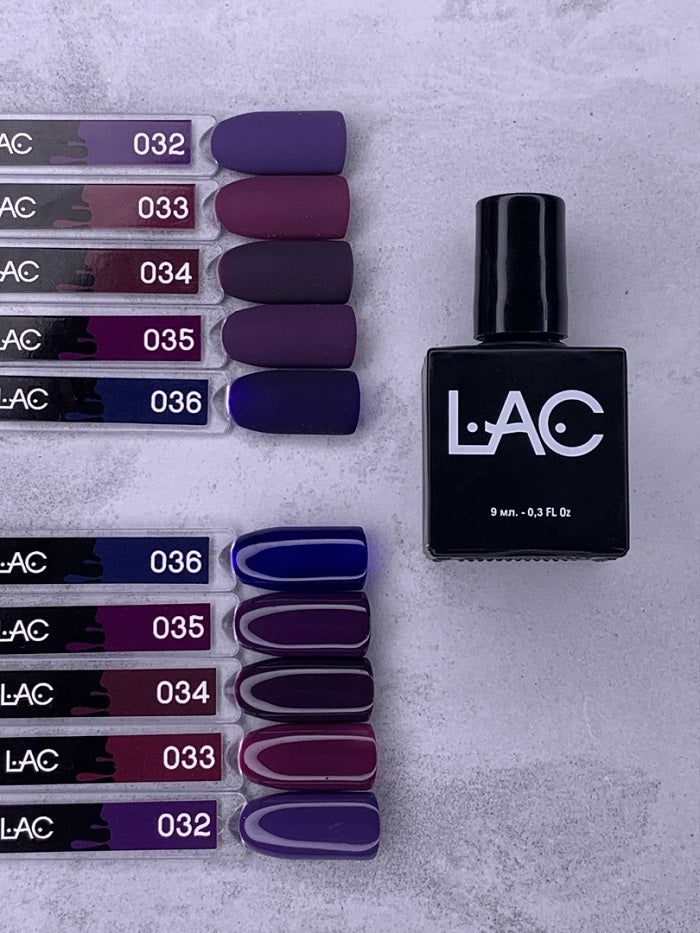 Lac gel polish SKU: LAC
