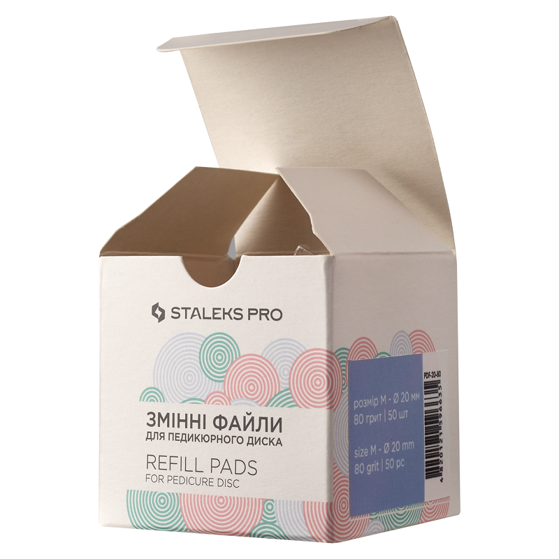 STALEKS REFILL PADS FOR PEDICURE DISC STALEKS PRO M (50 PCS)