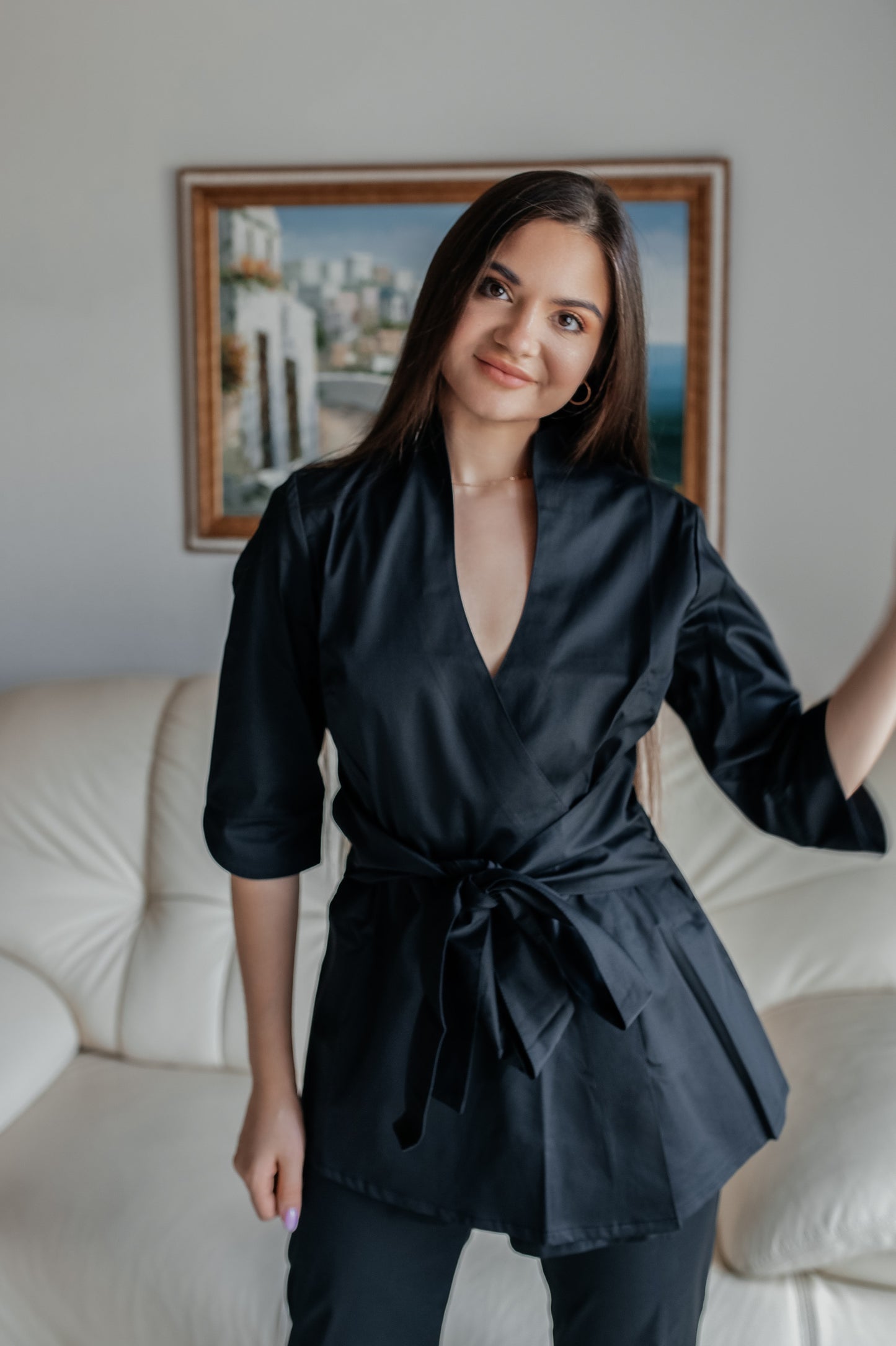 Black goldy set