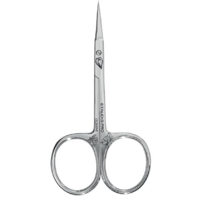 STALEKS PRO EXCLUSIVE 11/1 CUTICLE SCISSORS (BLADE WIDTH 21 MM) MAGNOLIA SX-11/1-M