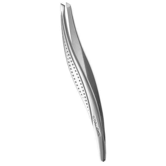STALEKS CLASSIC 12/3 EYEBROW TWEEZERS (WIDE SLANT) TC-12/3