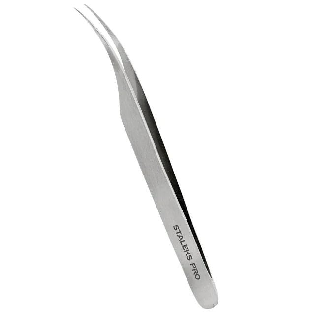 STALEKS PRO EXPERT 40 TYPE 11 PROFESSIONAL EYELASH TWEEZERS CURVED