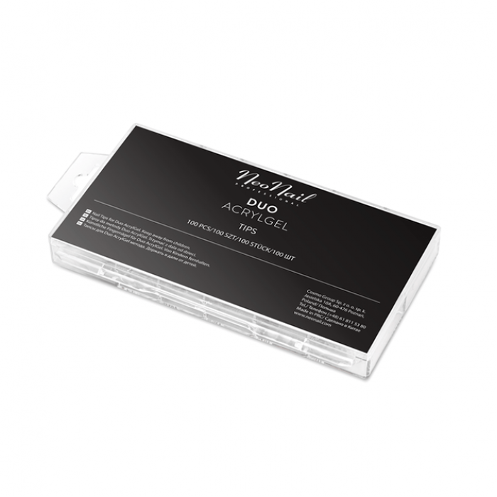 Forms / Artificial Nails Duo Acrylgel plastic forms for nail extention