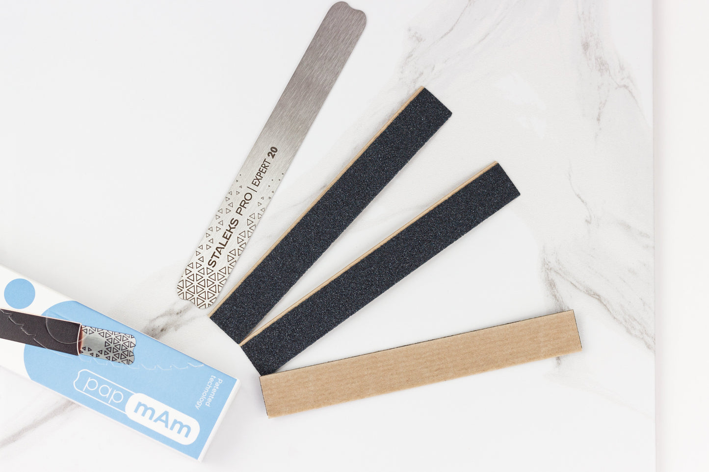 STALEKS DISPOSABLE FILE-CASES FOR A STRAIGHT NAIL FILES BASE (50pc)