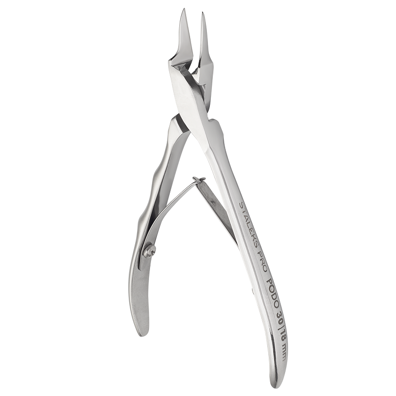 STALEKS PODIATRY NIPPERS FOR INGROWN NAILS PODO 30 18 MM NP-30-18