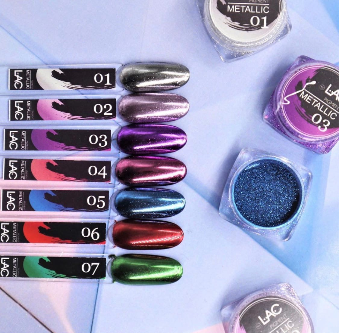 Metallic pigment TM Lac