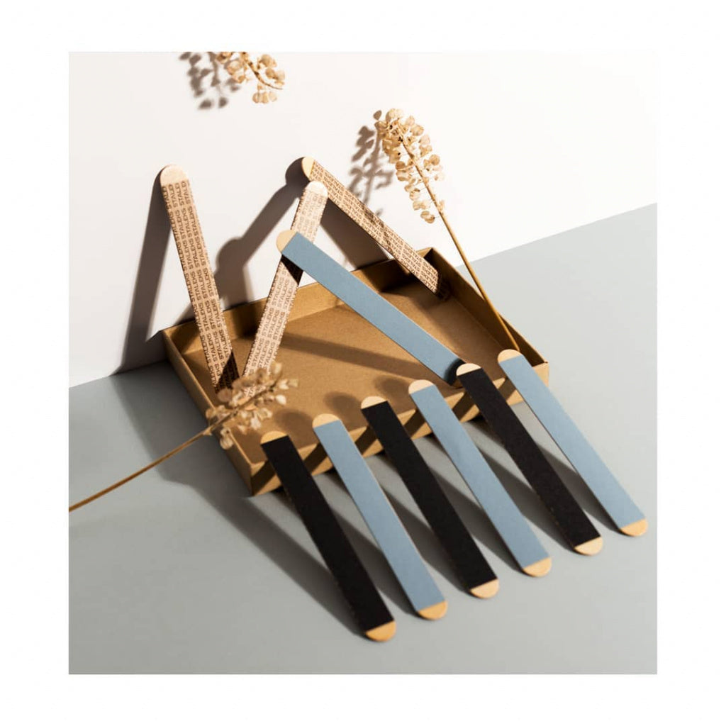 STALEKS EXCLUSIVE pap mAm DISPOSABLE FILE-CASES FOR A STRAIGHT NAIL FILES BASE (50pc)