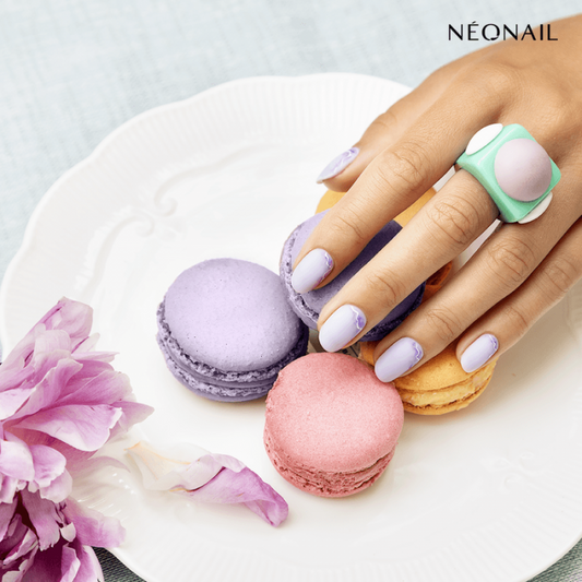 Nail Gel Base Hard Neonail Cover Base Protein Pastel Lilac 7,2 ml (8717-7)