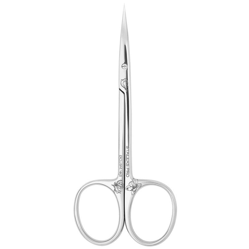 STALEKS PRO EXCLUSIVE 10/2 CUTICLE SCISSORS (BLADE WIDTH 23 MM) MAGNOLIA SX-10/2