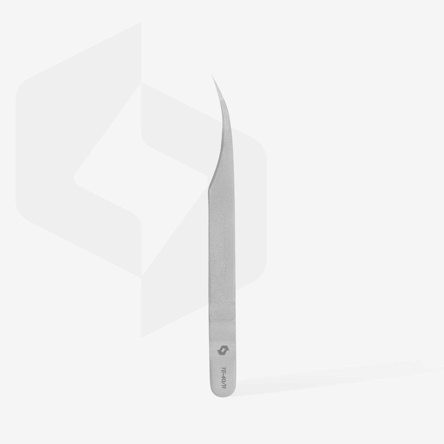 STALEKS PRO EXPERT 40 TYPE 11 PROFESSIONAL EYELASH TWEEZERS CURVED