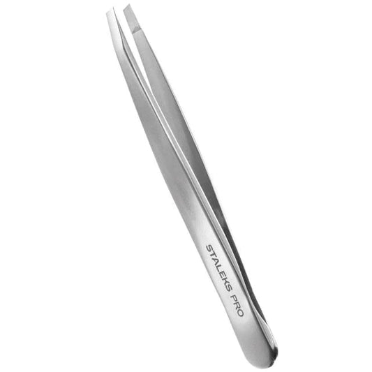STALEKS PRO EXPERT 10/4 EYEBROW TWEEZERS (SLANT)