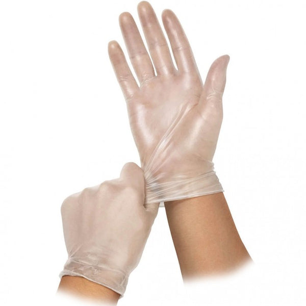 Small  size vinyl gloves (100pc box)