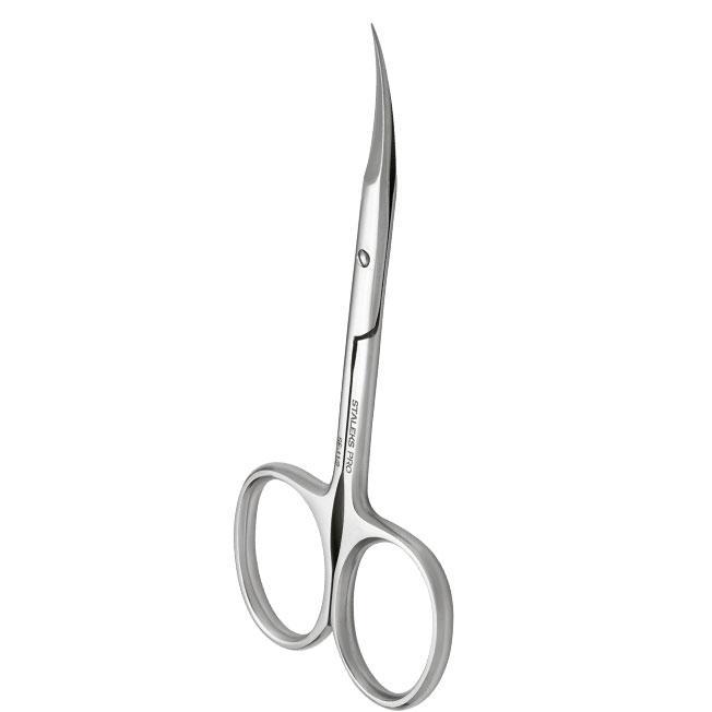 LEFT-HANDED USERS (для левшей) STALEKS PRO EXPERT 11/1 PROFESSIONAL CUTICLE SCISSORS (BLADE WIDTH 18 MM) SE-11/1